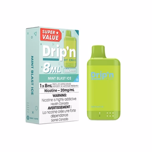 Drip’n by Envi – Mint Blast Ice – 8 mL Disposable – 20 mg - Image 2