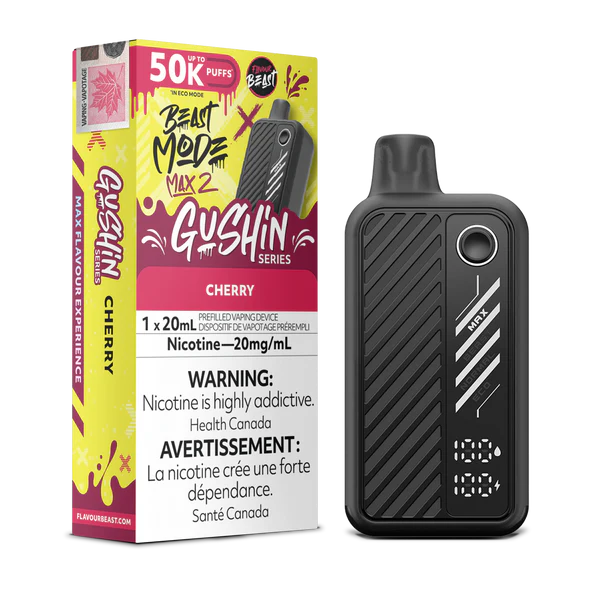 Flavour Beast – Gushin’ Cherry – 20 mL Disposable – 20 mg