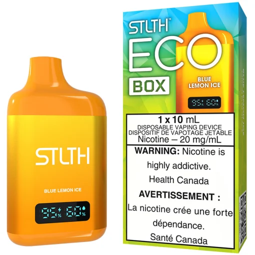 STLTH – Eco Box – Blue Lemon Ice – Disposable – 20 mg